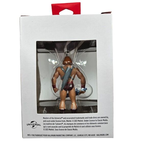 Hallmark 2021 HE-MAN Masters of the Universe Christmas Tree Ornament NIB - Picture 2 of 3